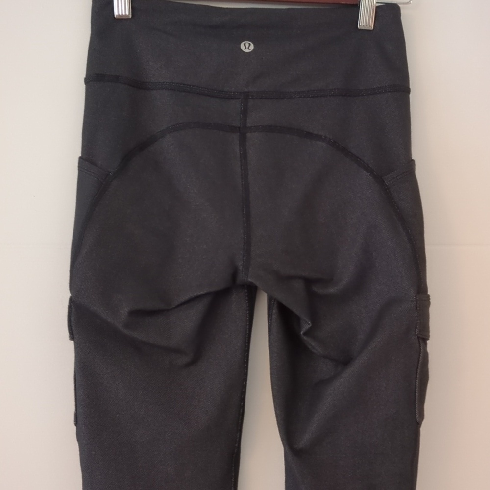 Lululemon Scenic Route 7/8 Tight Leggings Athleasure Hiking Side Pockets Fall 4 - Picture 6 of 9